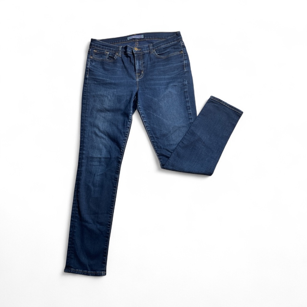 B3- J Brand Dark Blue Women's waist 32 Skinny Jeans